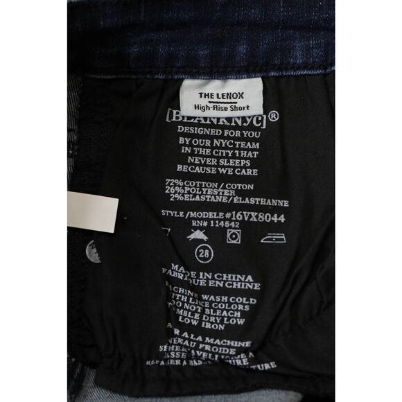 NWT BLANKNYC the lenox hi rise button fly cut off shorts womens 28 normcore - Picture 5 of 7